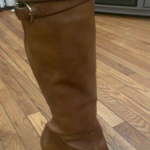 Via Spiga Brown Heeled Boots